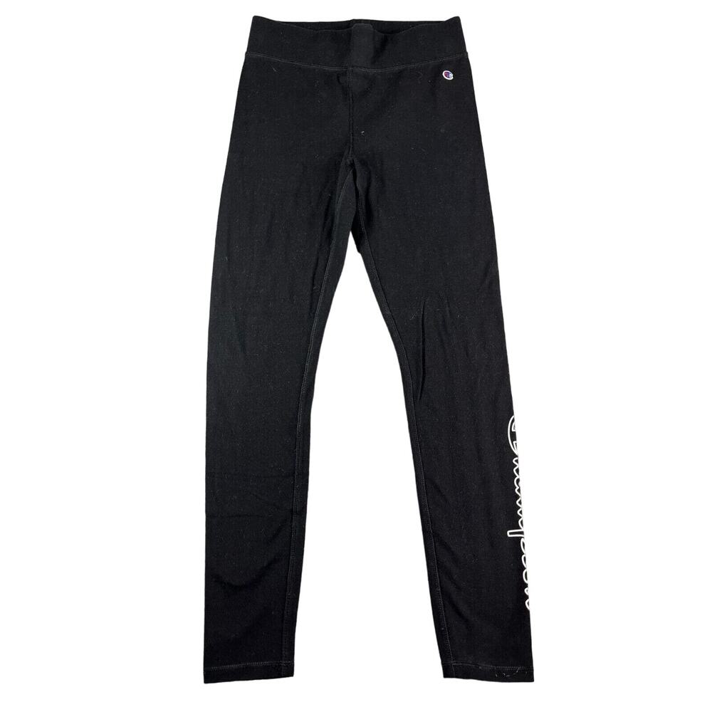 Champion Leggings Womens Small Black Pants Yoga Stretch Activewear Running